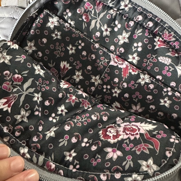 Gray Quilted Vera Bradley Backpack main image 5